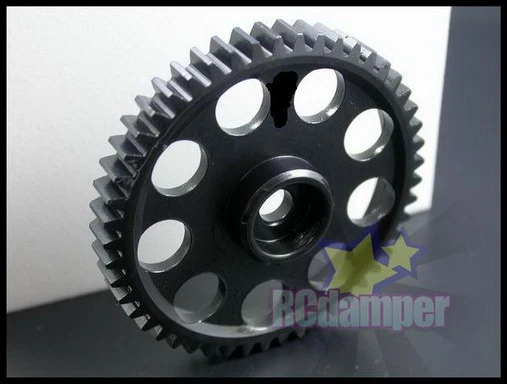 HARD STEEL 47T SPUR MAIN GEAR ENGINE HPI 1/8 SAVAGE 21 25 SS 3.5 4.6 or MT2 - Image 1 of 1