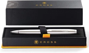 CROSS Ballpoint Pen Coventry Free Engraving Gift Idea Chrome&Silver Business - Bild 1 von 12