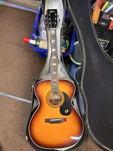 Aria Model 6813 Made In Japan Vintage Acoustic Guitar - Picture 1 of 24