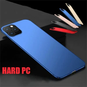 For iPhone 16 Pro Max/16 Pro/16/15 Slim Thin Shockproof Matte Hard PC Case Cover - Picture 1 of 16