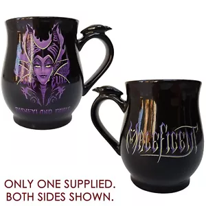 Disneyland Paris Maleficent Mug Villain Cup Disney Parks Sleeping Beauty Raven - Picture 1 of 14