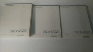 1995 Hyundai Sonata Service & Repair Shop Manuals Set of 3 Clean Office Copies - Picture 1 of 6