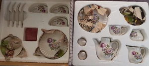 The Regal Tea Party Collection 25 Pieces Promo Accents Purple Rose - Picture 1 of 4