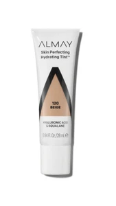 ALMAY Skin Perfecting Hydrating Tint BEIGE 120 28mL squalane hyaluronic acid - Picture 1 of 2