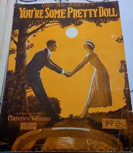 1927 Spartiti Musicali You're Some Pretty Doll di Clarence Williams - Foto 1 di 2