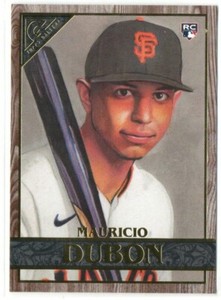 Mauricio Dubon 2020 Topps Gallery Wood Parallel Rookie Card #6