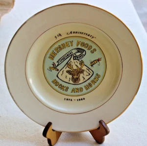 RECUERDO "MONUMENTO A CIERVOS EN HERESHEY PARK" 1980 MONEDA CLUB COLECCIONISTA PLACA ORO TRM - Imagen 1 de 3