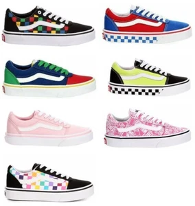 Vans Ward Kids Boys Girls Skate Shoes Sneakers Preschool Grade School - Picture 1 of 62