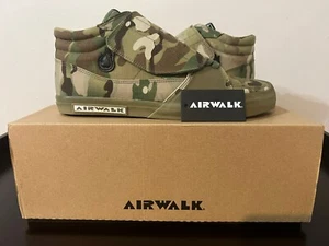 Muy Raro AIRWALK VIC Multicam, Firebird Colab Original Run Talla 12, ¡Nuevo en caja! - Imagen 1 de 9