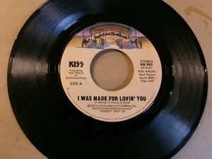KISS- I Was Made For Loving You/Hard Times 45 EX 1979 Casablanca - Picture 1 of 2