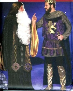 WOW! CAMELOT ARTHUR MERLIN MITTELALTER KOSTÜME SCHNITTMUSTER XS-M Simplicity 9753 - Bild 1 von 5