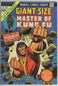 Giant Size Master of Kung Fu #1 (1974) - 5.5 FN- *Death Masque/Shang Chi* - Picture 1 of 2