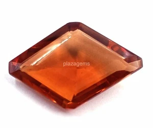 64 CT FANCY CUT ORANGE CITRINE CERTIFIED TRANSPARENT LOOSE GEMSTONE 4OUE - Picture 1 of 7