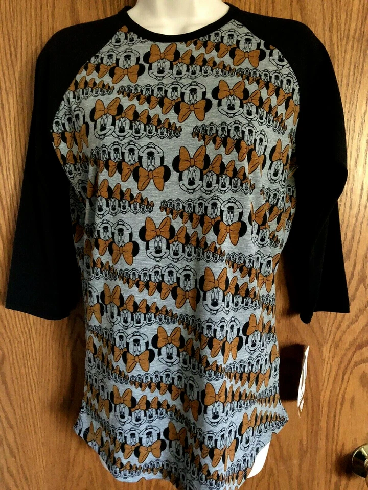 LuLaroe T Women's Simply Comfortable Pink Stripped Sz Large Shirt 142161