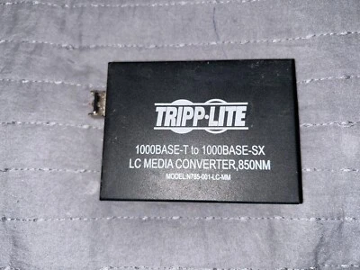 Tripp Lite LC Multimode Media Converter N785-001-LCMM UNIT ONLY - Image 1 of 4