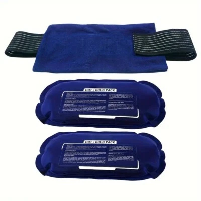 iPursbea 3PCS  Ice Pack Reusable Hot and Cold Therapy Gel Wrap Support Injury - Image 1 of 4