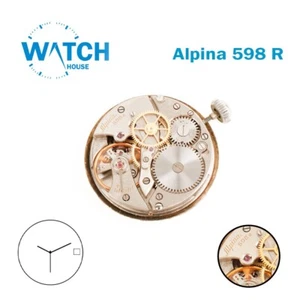 Orologio Alpina 598 R movimento SVIZZERO🇨🇭 realizzato senza disco, 3 lancette. - Foto 1 di 4