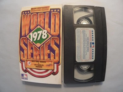 1978 World Series VHS 1991 Sports Baseball Major League Baseball - Image 1 of 2