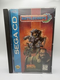 Battlecorps (Sega CD, 1993) CIB Complete In Box /w Manual TESTED WORKS