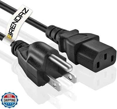 BRENDAZ Compatible Bose S1 Pro Power Cord - 3-Prong Power Connector Compatibl - Image 1 of 4