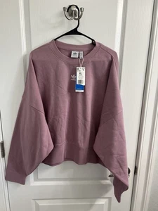 Adidas Originals Women's Adicolor Essentials Fleece Sweatshirt Size XL - Picture 1 of 3