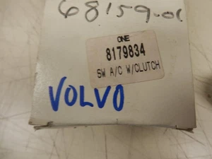 Genuine OEM Volvo 8179834 Heater/AC Blower Motor Control Switch - Bild 1 von 4