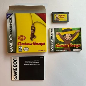 Curious George (Nintendo Game Boy Advance) CIB Complete in Box GBA Gameboy - Picture 1 of 15