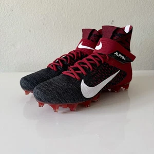 Nike Alpha Menace Elite 2 Flyknit Football Cleat (Black) US 9.5 Men’s BV2077-003 - Picture 1 of 7