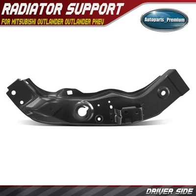 Left Driver Radiator Support Side Panel for Mitsubishi Outlander 2014-2020 Steel - Image 1 of 4