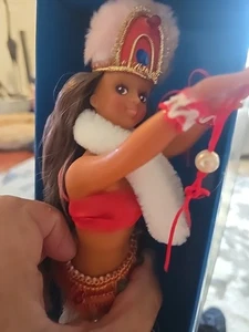 Vintage Taihtian Hula Girl Doll, 12 In. Tall 1980s Music & Lights In Box MINT - Picture 1 of 9