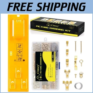 Herramienta para colgar marcos de fotos compatible con múltiples superficies con 280 accesorios incluidos - Imagen 1 de 8