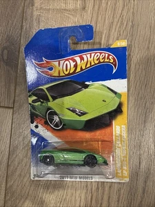 Hot Wheels Green Lamborghini Gallardo LP 570-4 Superleggera '11 New Model Exotic - Picture 1 of 1