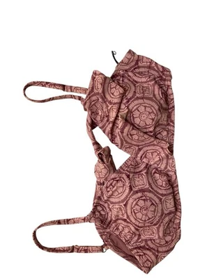 Traje de baño Shade Shore Top rosa acolchado corbata D/DD Foto 1 de 4