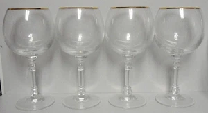 Ralph Lauren BEDFORD (GOLD) Water Goblets SOLD IN SETS OF FOUR More Items Here - Picture 1 of 2