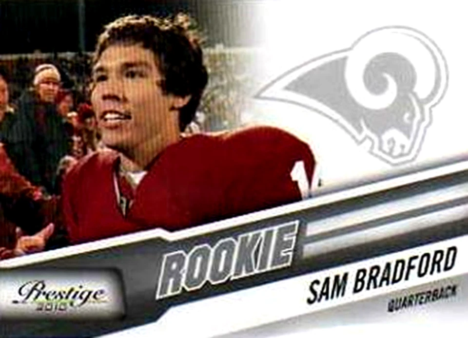 2010 Prestige #287A Sam Bradford RC Oklahoma Sooners St. Louis Rams - Image 1 of 1