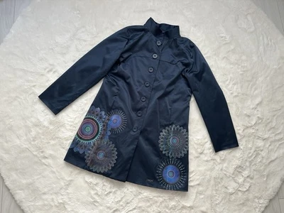 Gabardina Desigual estampado floral nylon / talla 46 Foto 1 de 4