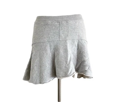 Vanessa Bruno Athe Women Cotton Mini Skirt Size 1 XS Grey - Изображение 1 из 4