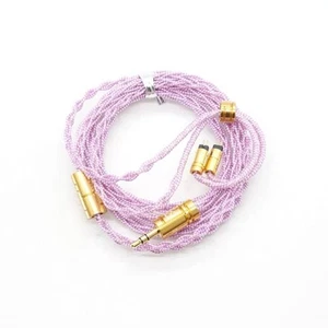 [Earphones] BEAT AUDIO Pink Freesia Custom - 3.5mm [BEA-1857] from Japan Used - Picture 1 of 7