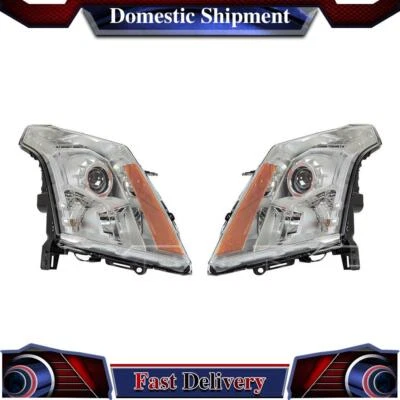 Conjunto de faros izquierdo derecho 2X TYC para Cadillac SRX 2010-2013 Foto 1 de 4