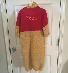 Vintage Disney Store Child 4T - 5T Winnie The Pooh Costume Halloween Bear Suit - Picture 1 of 7