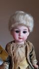 Germany Gebruder Heubach Bisque Head 8192 8/0 Doll Flapper  Wig Theriault Tag 