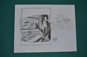 Marco Soldi Original Comic Art Preliminare Cover Copertina Julia # 140 del 2010 - Picture 1 of 2