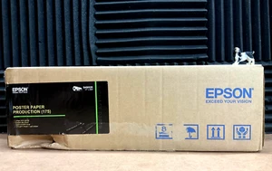 Epson Poster Production Paper Roll 17"x200' S450225 NEW! FACTORY SEALED! ❤️️✅❤️️ - Picture 1 of 3