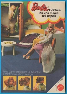 MATTEL: Barbie Coiffure Anno 1973 pubblicità advertising werbung clipping MA1521 - Foto 1 di 1