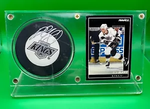 Los Angeles Kings 3 Signed Pucks In Displays-Blake-Zhitnik-Stauber (NO COA) - Picture 1 of 6