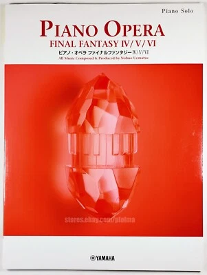 Libro de canciones Final Fantasy IV V VI piano ópera PARTITURAS 4 5 6 FF6 Se envía desde EE. UU. Foto 1 de 4