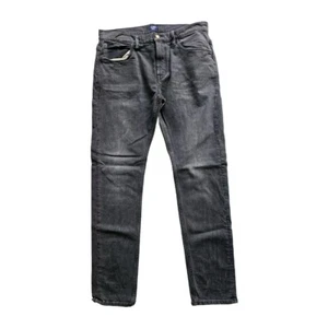 RARE Lee 101 Designer Dark Wash Mens Jeans Selvedge 34 x 33 copper button - Picture 1 of 7