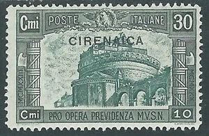 1930 CIRENAICA MILIZIA 30 CENT MH * - RA29-6 - Bild 1 von 1