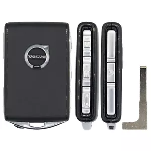 Original Volvo S90 XC40 XC90 XC60 Smart Key Fob Remote Uncut Blade YGOHUF8423 - Picture 1 of 3