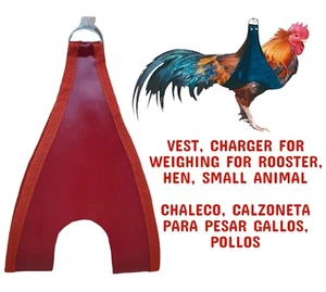 Rooster Chicken Carried Hand Bag Transport Para Gallos chaleco para pesar aves - Picture 1 of 7